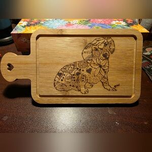 Hand Crafted Wood Burned Dachshund Board